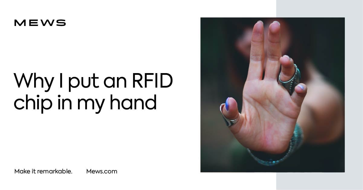 Why I implanted an RFID chip in my hand Mews Blog